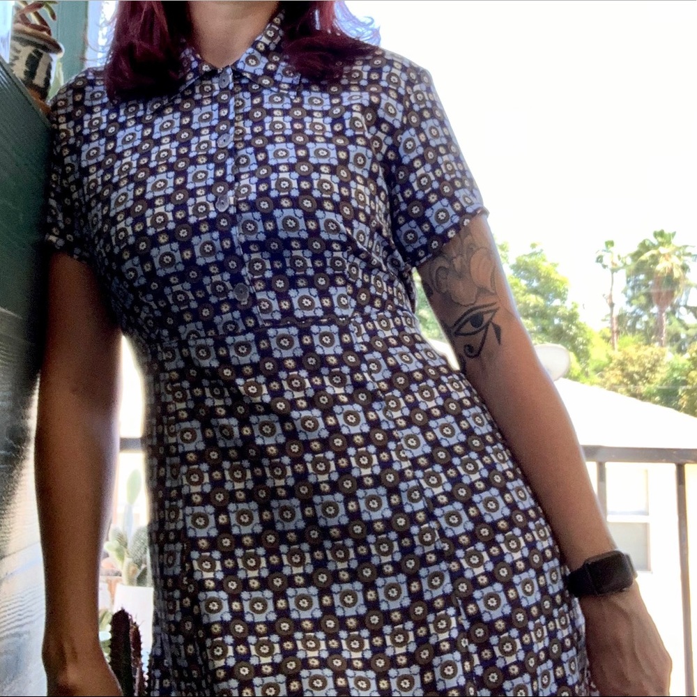 Y2K floral dress